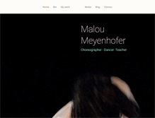 Tablet Screenshot of maloudance.com